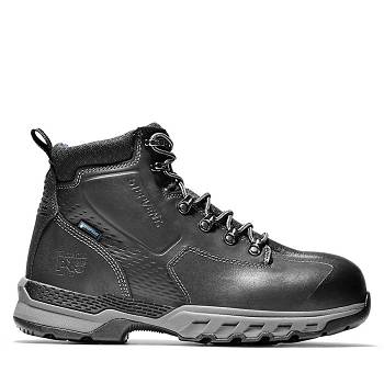 Timberland Férfi PRO Downdraft 6" Alloy Toe Munkavédelmi Bakancs Fekete